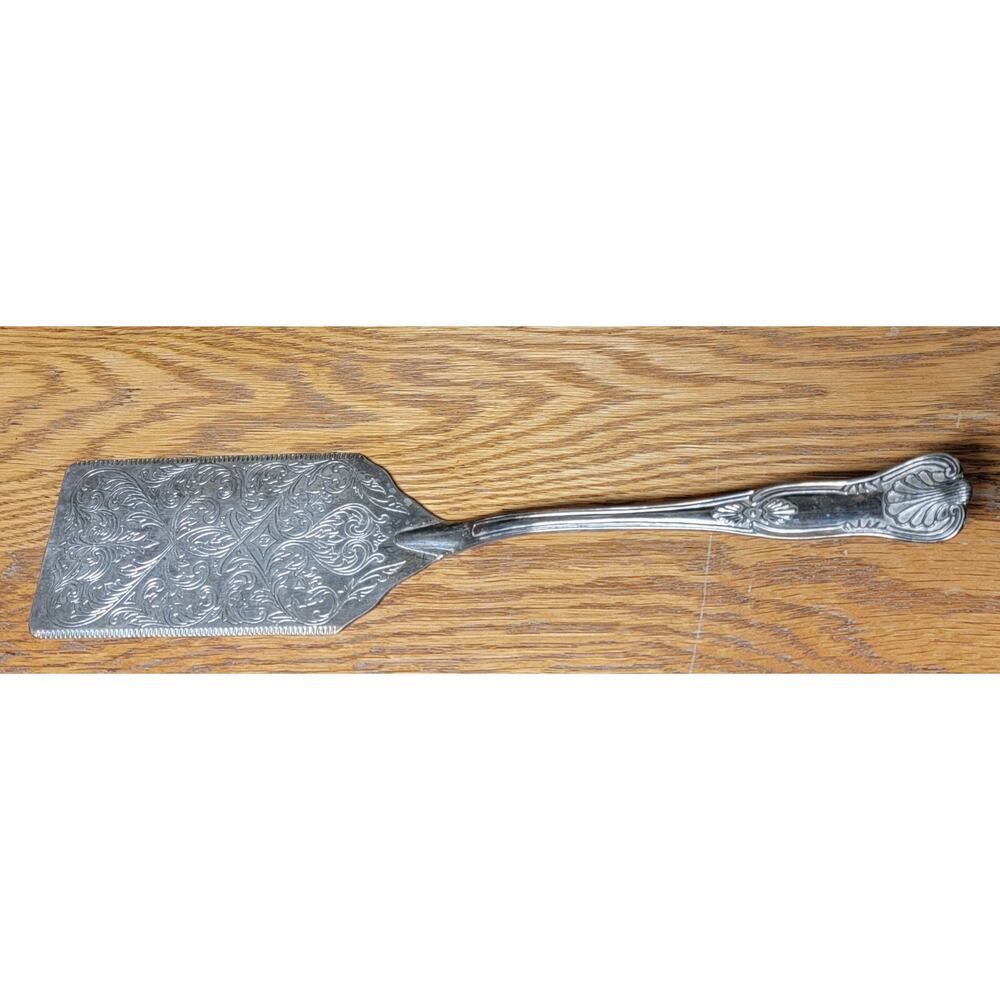 Royal Limited Silver Plate Wedding Cake Lasagna Cutter Server Spatula 11.5" Long